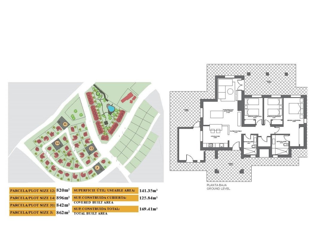 Obra nueva - Villa -
Fuente Álamo - Las Palas