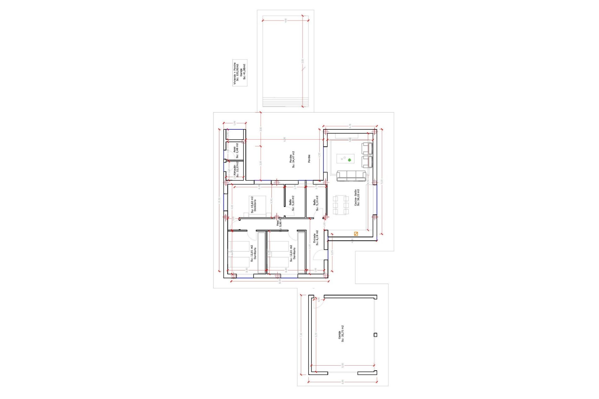 Obra nueva - Villa -
Hondón de las Nieves - La Canalosa