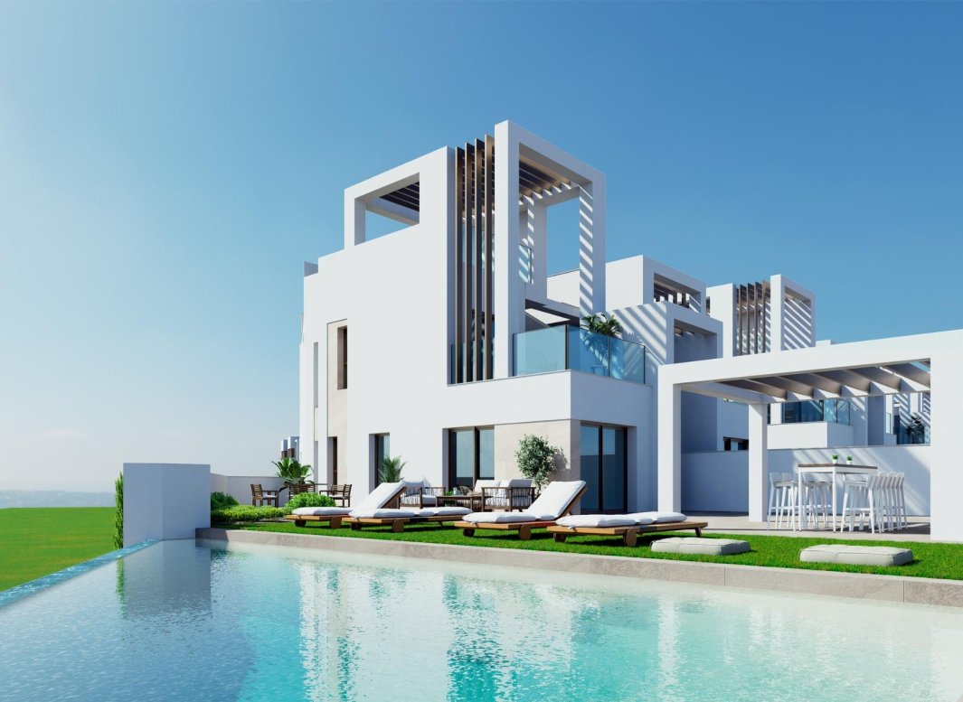 Obra nueva - Villa -
Los Alcazares - Serena Golf