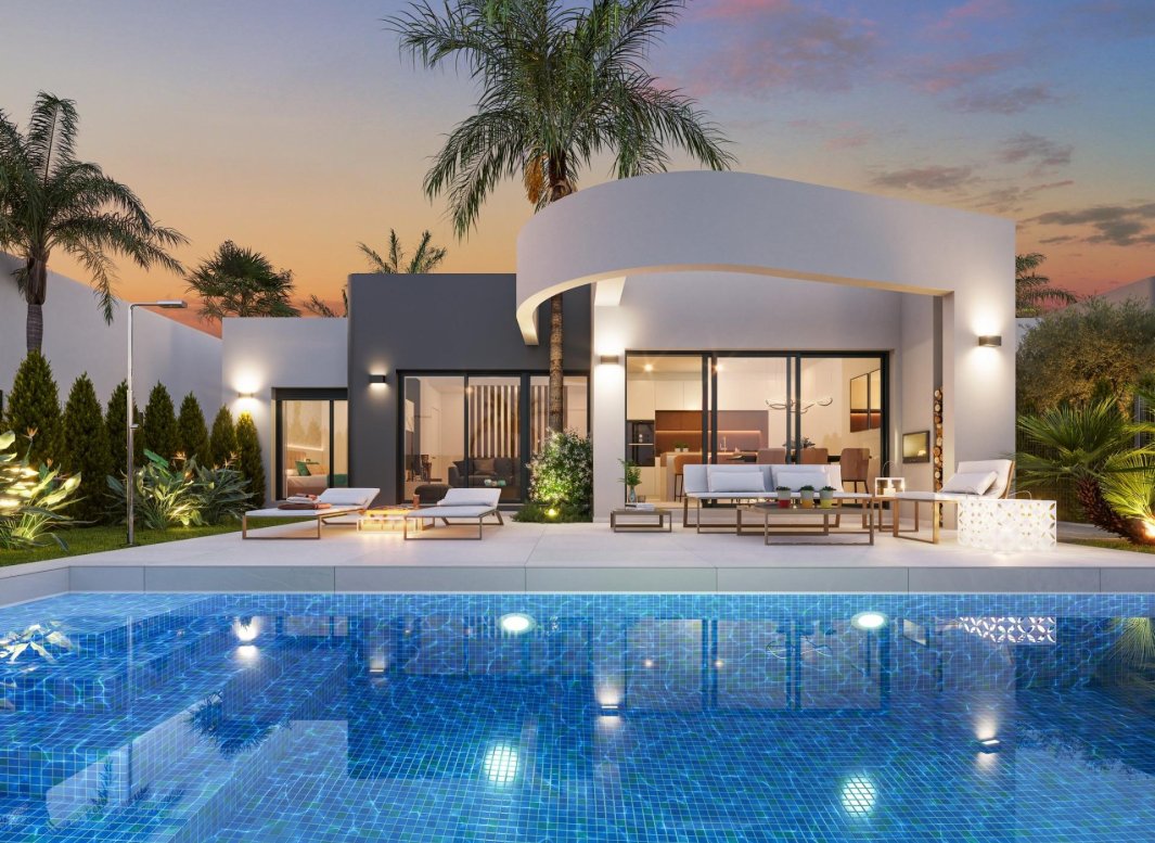 Obra nueva - Villa -
Los Alcazares - Serena Golf