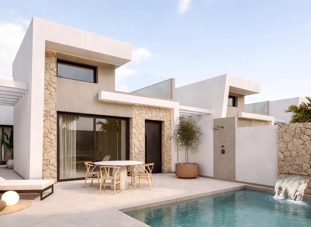 Obra nueva - Villa -
Los Alcazares - Serena Golf
