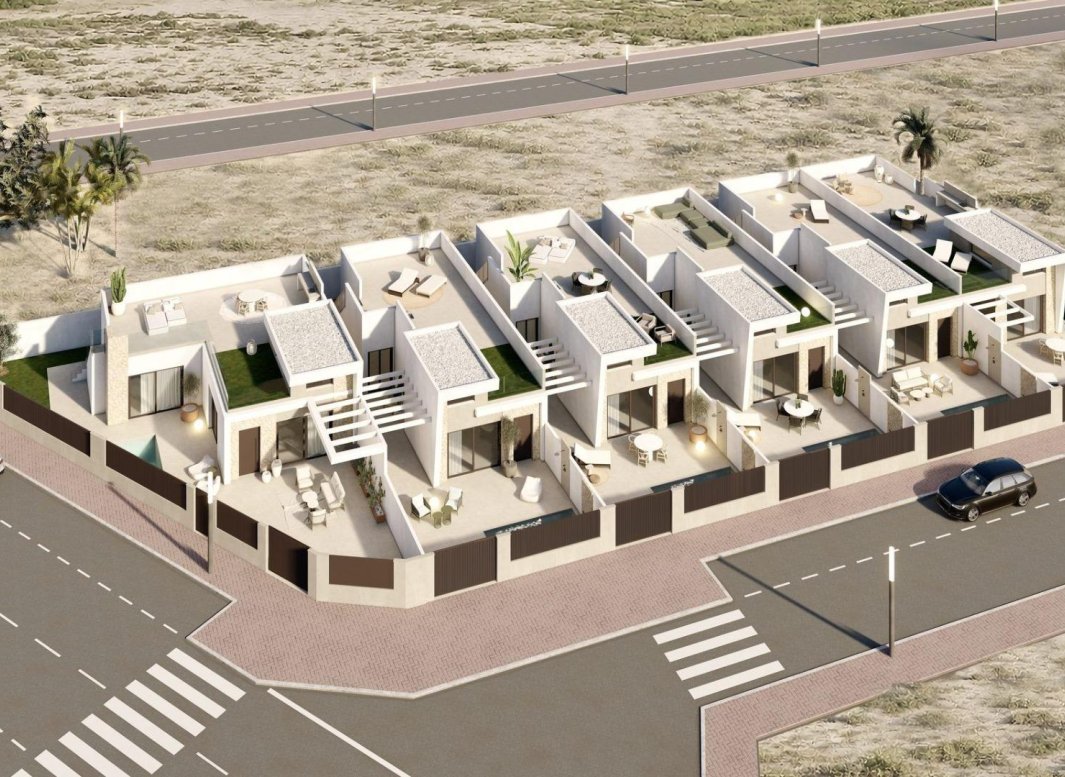 Obra nueva - Villa -
Los Alcazares - Serena Golf