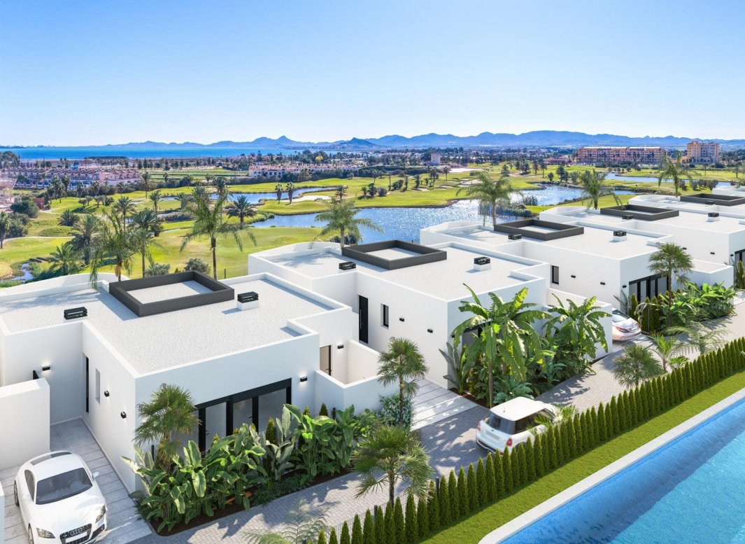 Obra nueva - Villa -
Los Alcazares - Serena Golf