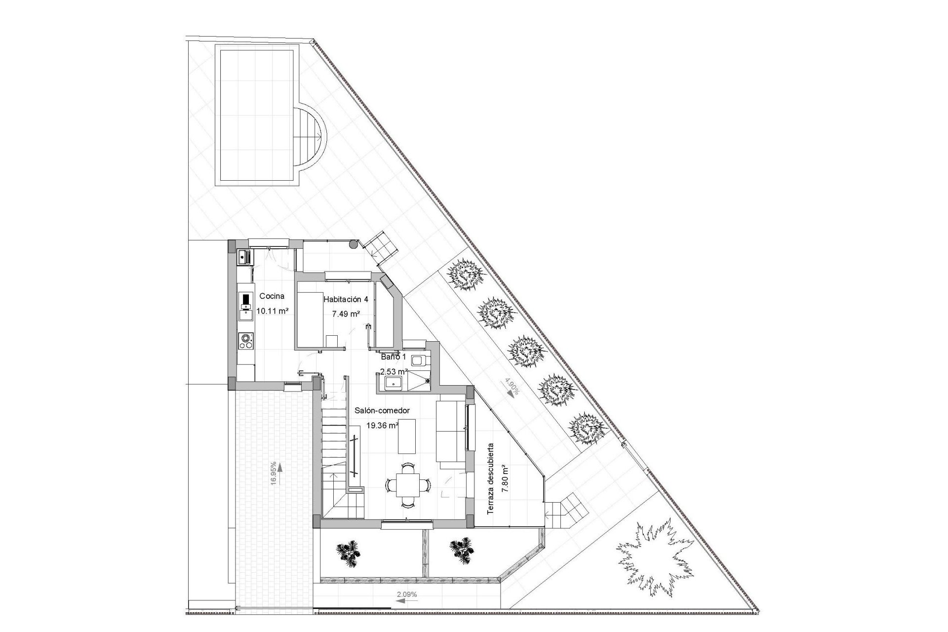 Obra nueva - Villa -
Los Alcazares - Torre del Rame