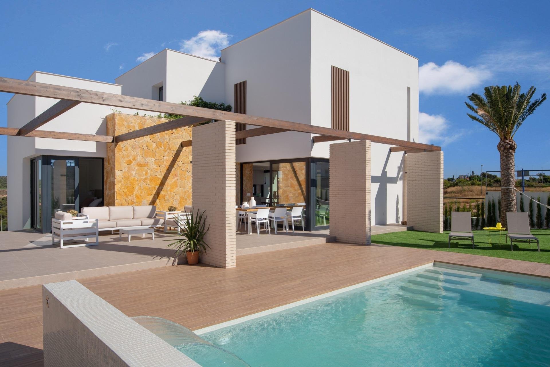 Obra nueva - Villa -
Orihuela Costa - Campoamor