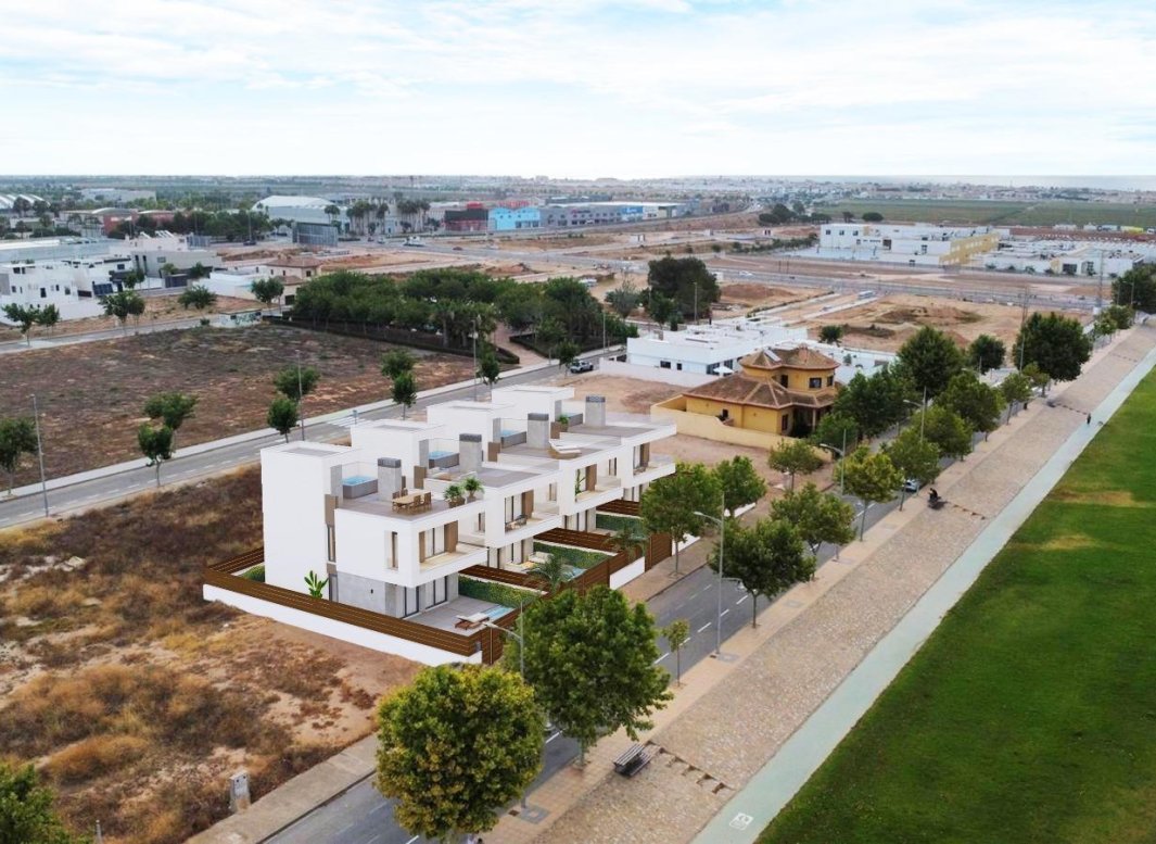 Obra nueva - Villa -
Pilar de la Horadada - pueblo