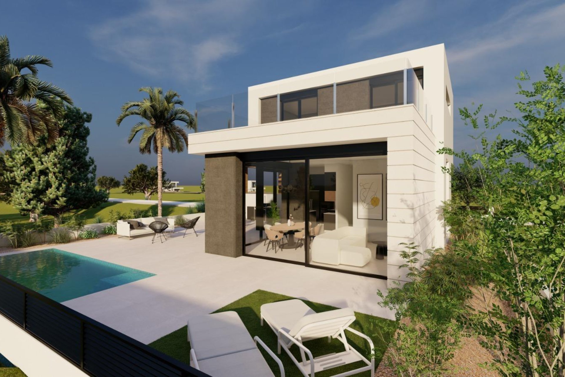 Obra nueva - Villa -
Pilar de la Horadada - Roda Golf