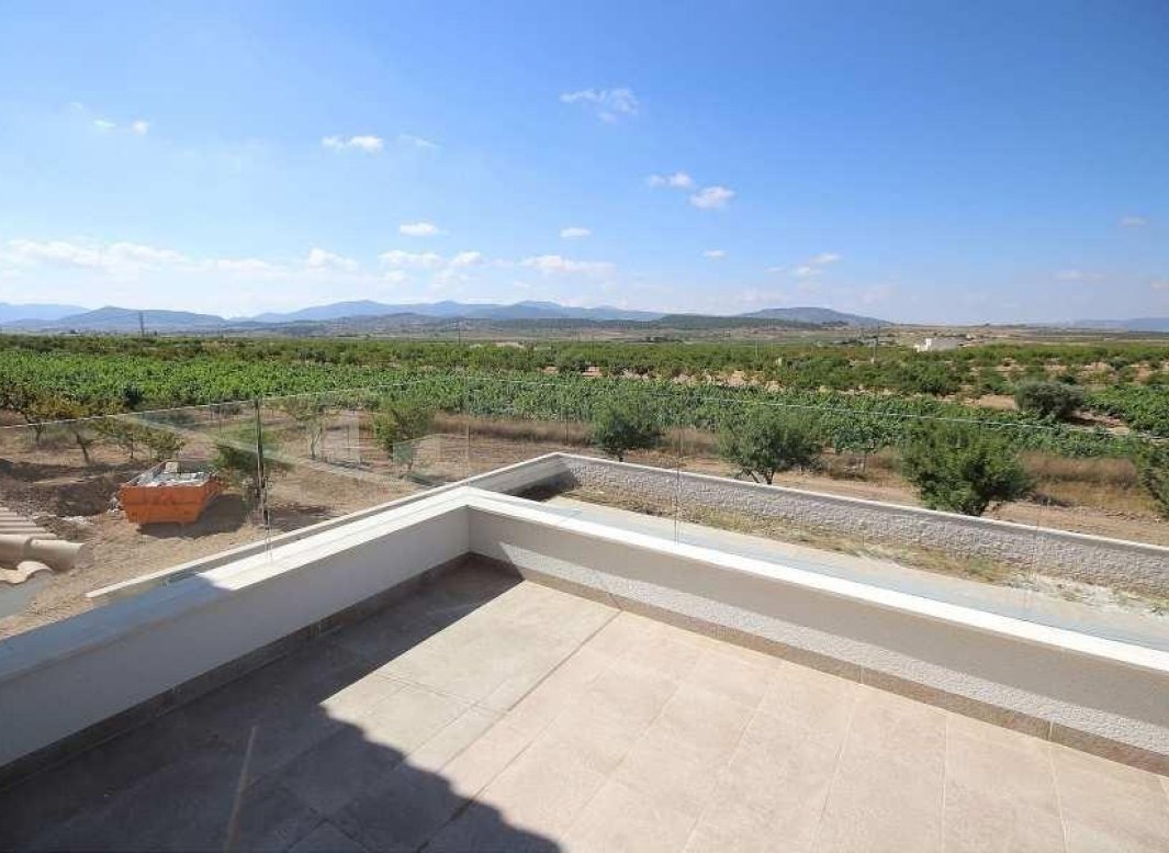 Obra nueva - Villa -
Pinoso - Camino Del Prado