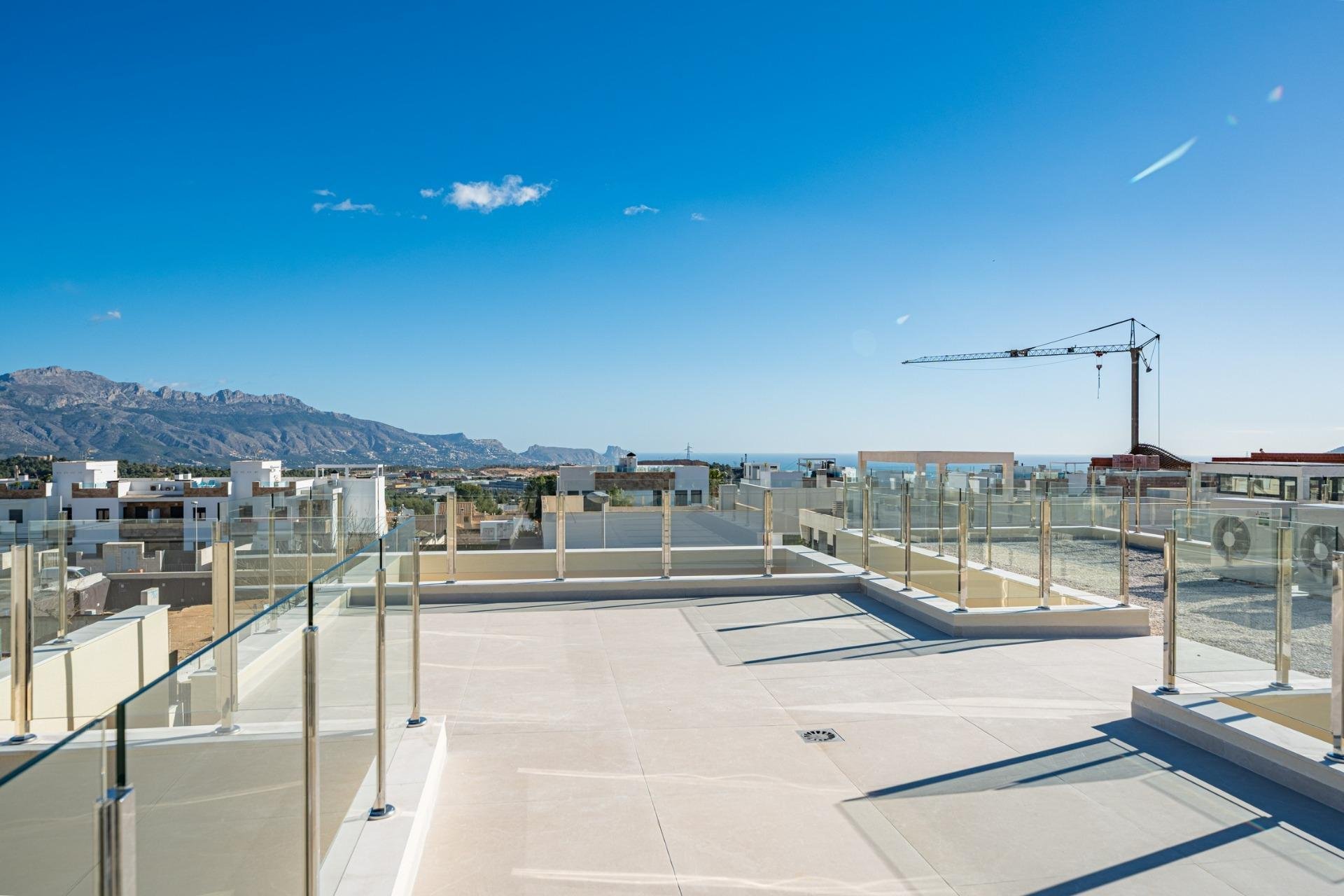 Obra nueva - Villa -
Polop - La Alberca