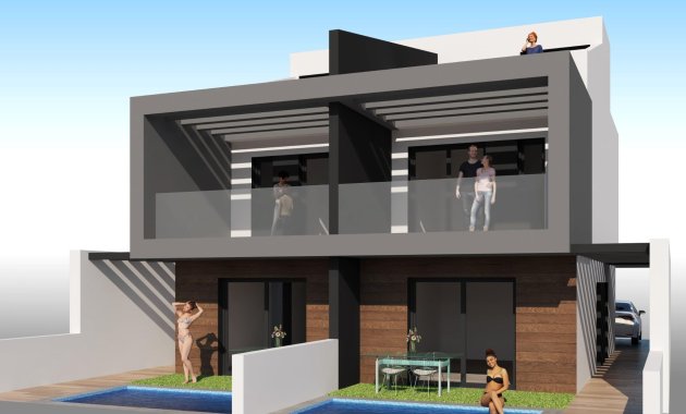 Semidetached - Obra nueva -
            San Javier - NB-31070