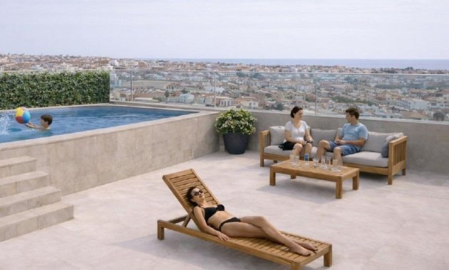 Þakíbúð - Nýbygging -
            Torrevieja - NB-27110