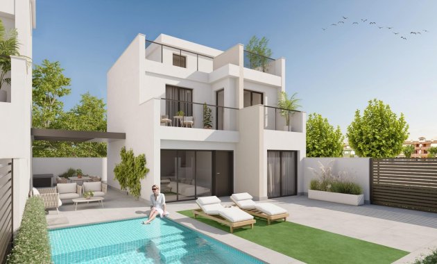 Villa - New Build - Los Alcazares -
                Playa la Atascadera