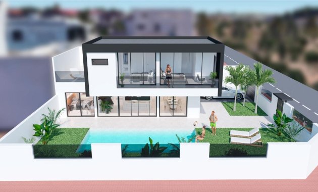 Villa - New Build - San Pedro del Pinatar -
                Pueblo