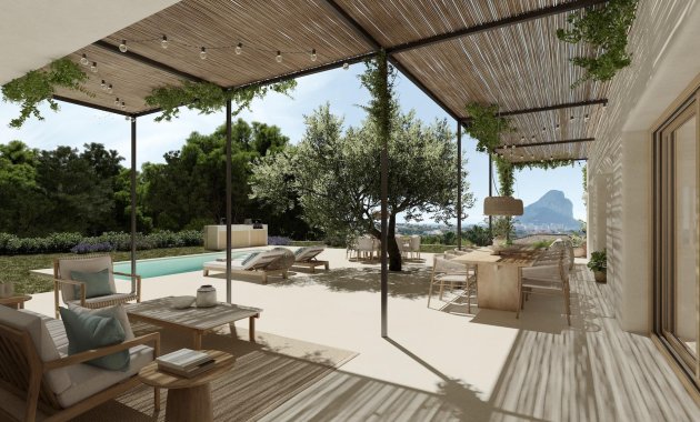 Villa - Nýbygging - Calpe -
                Partida Garduix