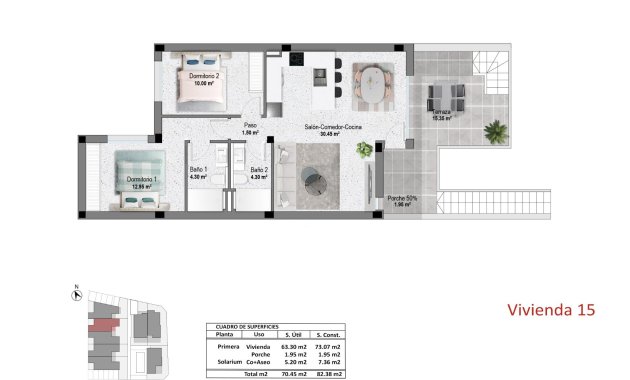 New Build - Bungalow -
Pilar de la Horadada - pueblo