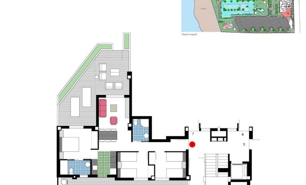 New Build - Apartment / flat -
Denia - L´Estanyó (Marinas)