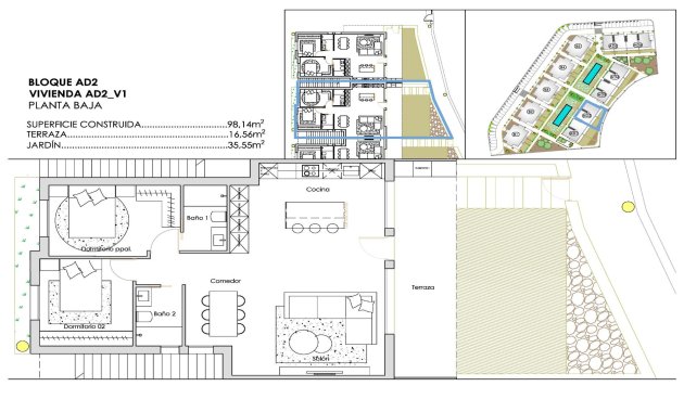 New Build - Bungalow -
Torre Pacheco - Santa Rosalia Lake and Life Resort