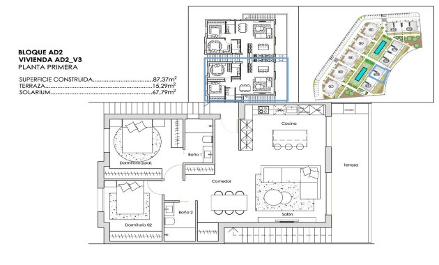 New Build - Bungalow -
Torre Pacheco - Santa Rosalia Lake and Life Resort