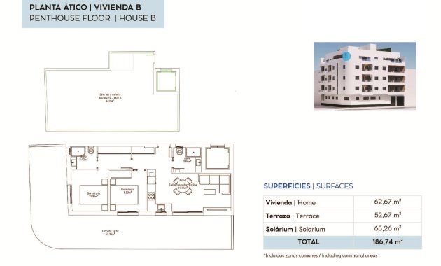 New Build - Penthouse -
Torrevieja - pueblo