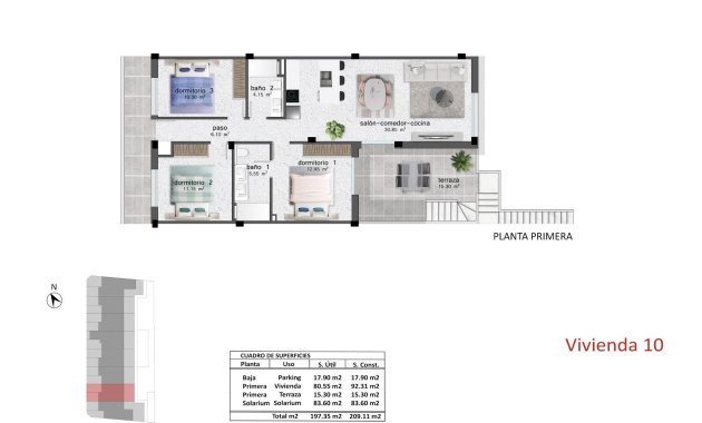 New Build - Bungalow -
Pilar de la Horadada - pueblo