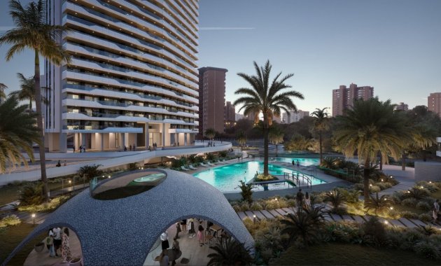 New Build - Apartment / flat -
Benidorm - Poniente