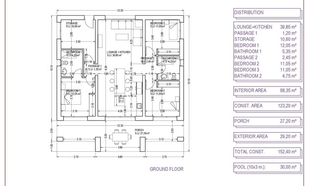 New Build - Villa -
Pinoso - Lel