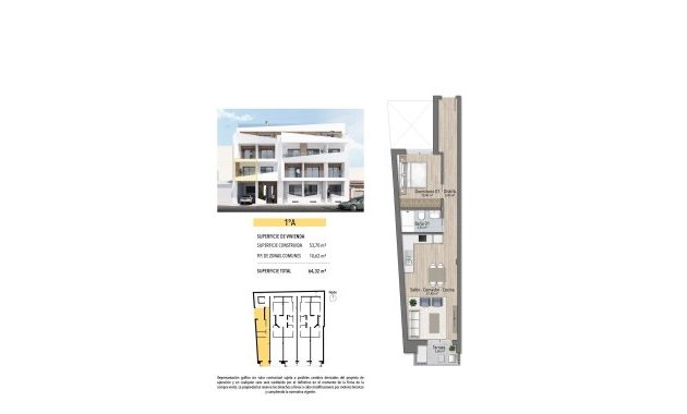 New Build - Apartment / flat -
Torrevieja - Playa de El Cura