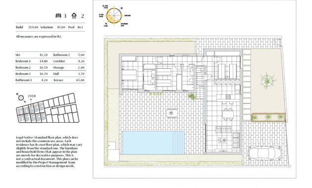 New Build - Villa -
Algorfa - La Finca Golf