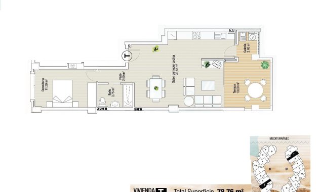 New Build - Apartment / flat -
La Manga del Mar Menor - La Manga