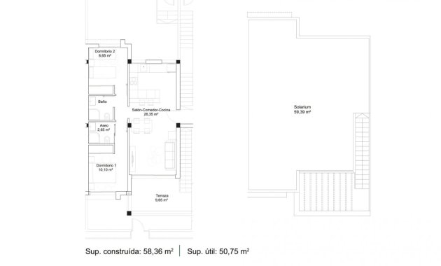 New Build - Bungalow -
Orihuela Costa - PAU 26