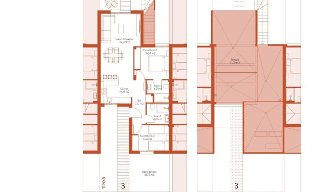 New Build - Townhouse -
Baños y Mendigo - Altaona Golf