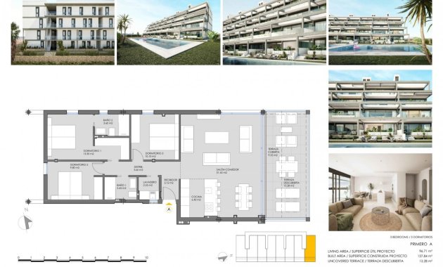 New Build - Apartment / flat -
Cartagena - Mar De Cristal