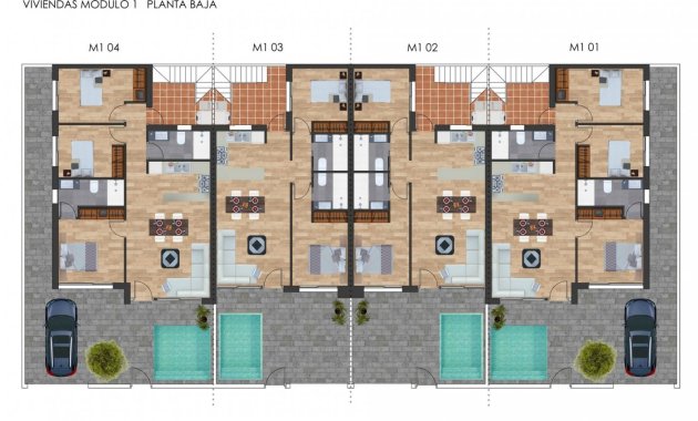 New Build - Townhouse -
Torre Pacheco - Torrepacheco