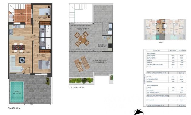 New Build - Townhouse -
Torre Pacheco - Torrepacheco