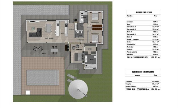 New Build - Villa -
Pinoso - Lel