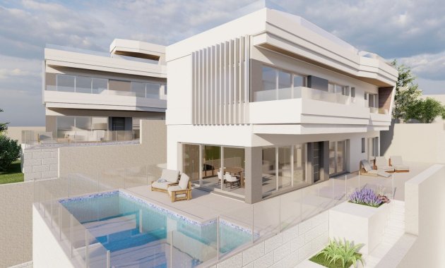 Obra nueva - Villa -
Orihuela Costa - Aguamarina