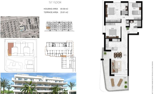 Obra nueva - Apartamento/ piso -
Orihuela Costa - Lomas de Cabo Roig