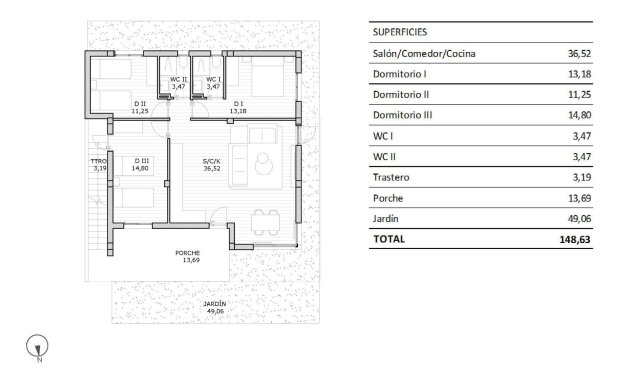 New Build - Bungalow -
San Miguel de Salinas - Pueblo