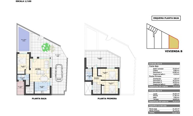 New Build - Townhouse -
Pilar de la Horadada - pueblo