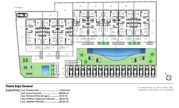 New Build - Bungalow -
Pilar de la Horadada - Parque Ramon eugenio Escudero