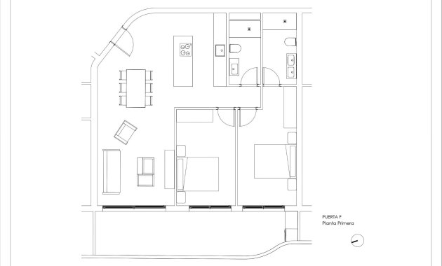 Nýbygging - Íbúð / íbúð -
Calpe - Arenal Bol