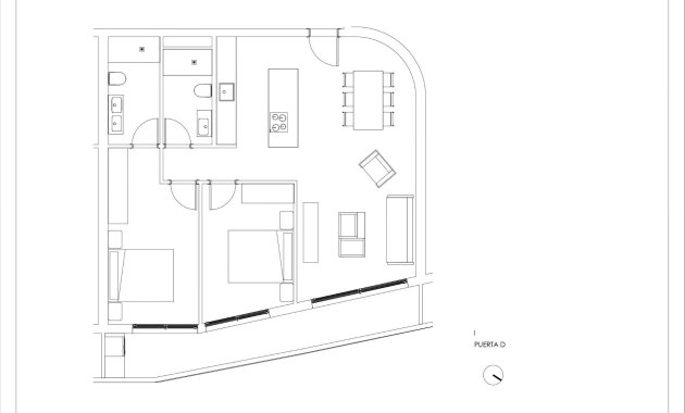 New Build - Apartment / flat -
Calpe - Arenal Bol