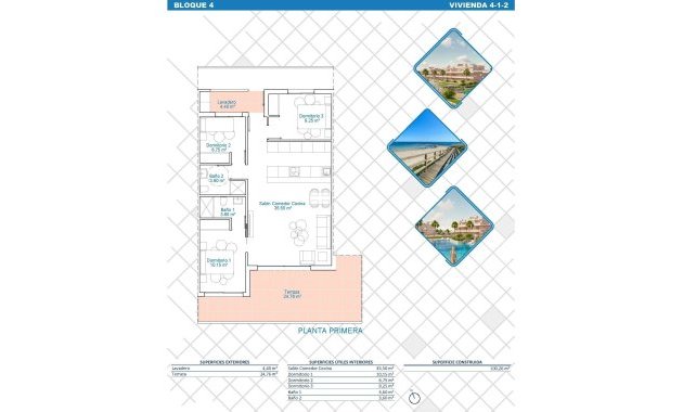 Obra nueva - Apartamento/ piso -
Pilar de la Horadada - Lo Monte