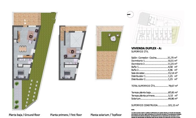 Obra nueva - Adosado -
Pilar de la Horadada - pueblo