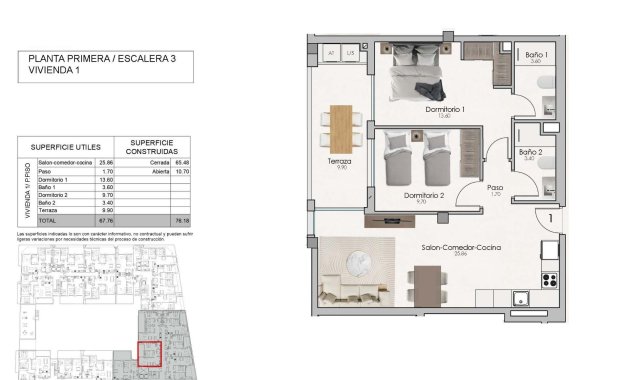 Obra nueva - Apartamento/ piso -
Santa Pola - Estacion de autobuses