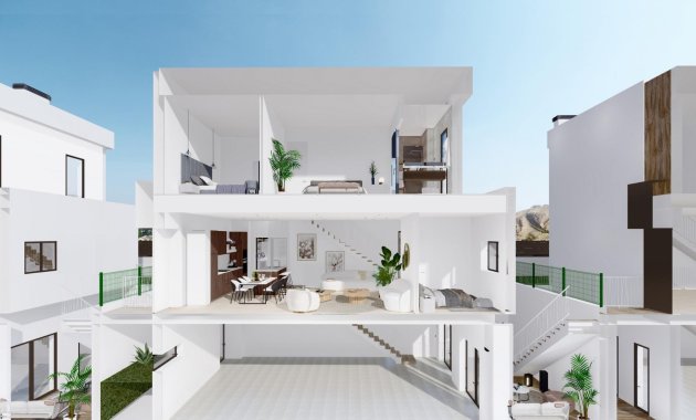 Nýbygging - Villa -
Finestrat - Golf Bahia