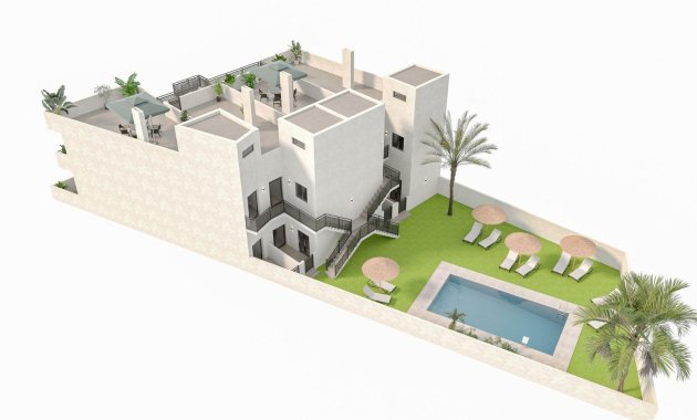 Obra nueva - Bungalow -
Hondón de las Nieves - La Canalosa