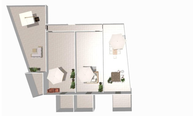 Obra nueva - Bungalow -
Hondón de las Nieves - La Canalosa
