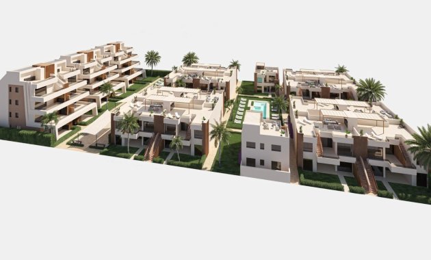Nýbygging - Top Floor Bungalow -
Alhama De Murcia - Condado De Alhama