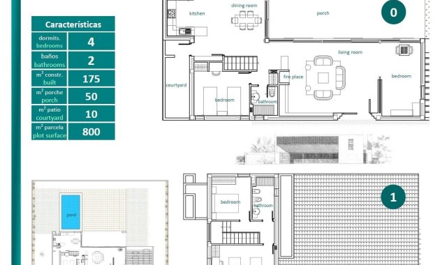 Obra nueva - Villa -
Sucina - Peraleja Golf